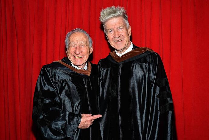 David_Lynch_Mel_Brooks_Honorary_Doctors